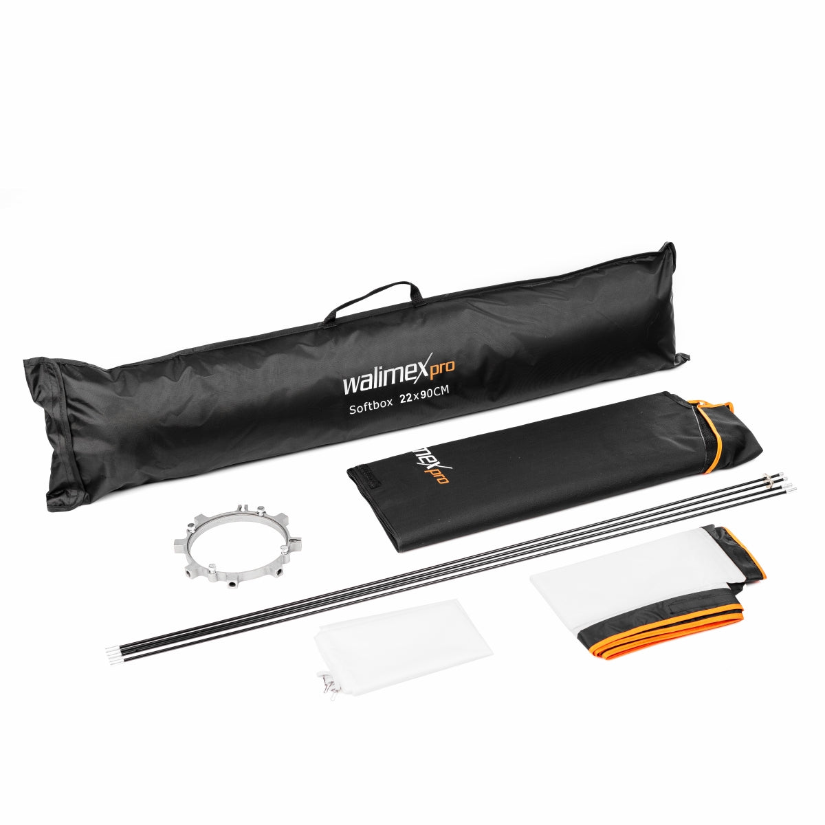 Softbox Arancione Linea 22x90