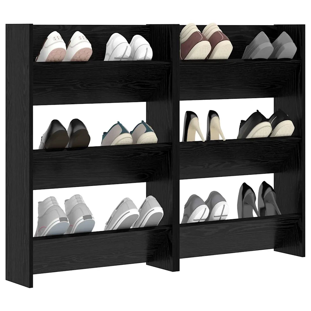 Mobile per scarpe 2 pz 60 x 18 x 90 cm Legno ingegnerizzato 875151