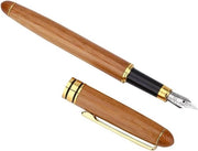 Penna per Calligrafia Multiplex in Bambù con Penna Larga per Gotica, Araba e Italiana - 0,7mm di larghezza della punta.