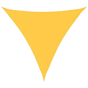 Parasole a Vela Oxford Triangolare 4,5x4,5x4,5 m Giallo