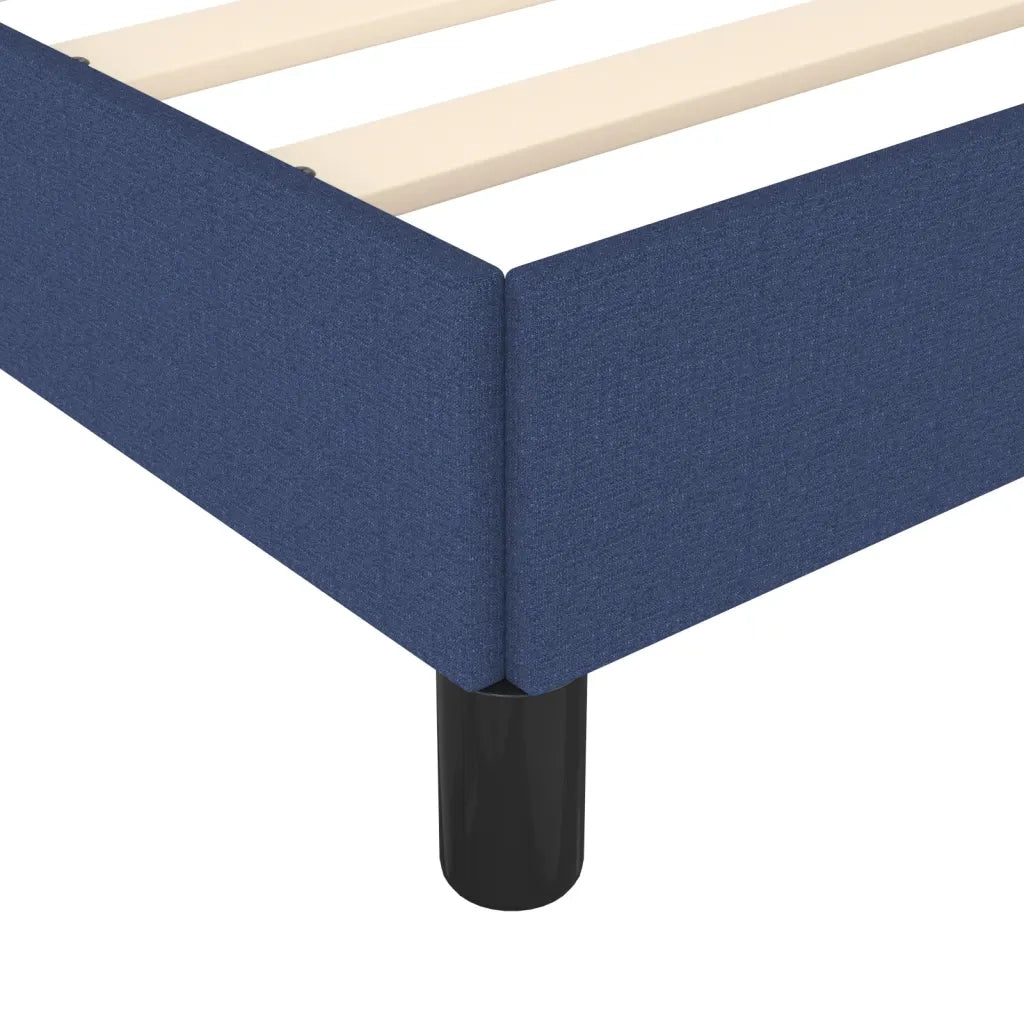 Giroletto senza Materasso-Struttura Letto Blu 80x200 cm in Tessuto 811709