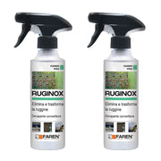 Faren ruginox spray convertitore di ruggine rimuove ossidazioni 250 ml 2 pezzi