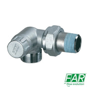 Detentore ad Angolo DX 3/8" FAR 1117 per Radiatore