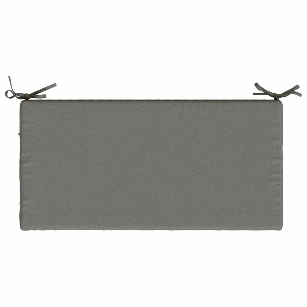 Cuscini per Panchina SOEST 2 pz 100% Poliestere Grigio 948695