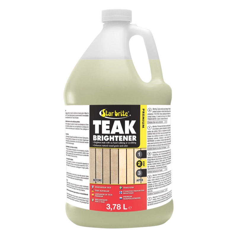 TEAK BRIGHTENER 3,8L