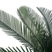 Palma di Cycas Artificiale con Vaso Verde 125 cm CFW3015033