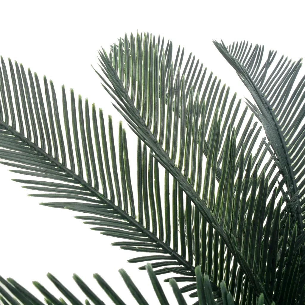 Palma di Cycas Artificiale con Vaso Verde 125 cm CFW3015033