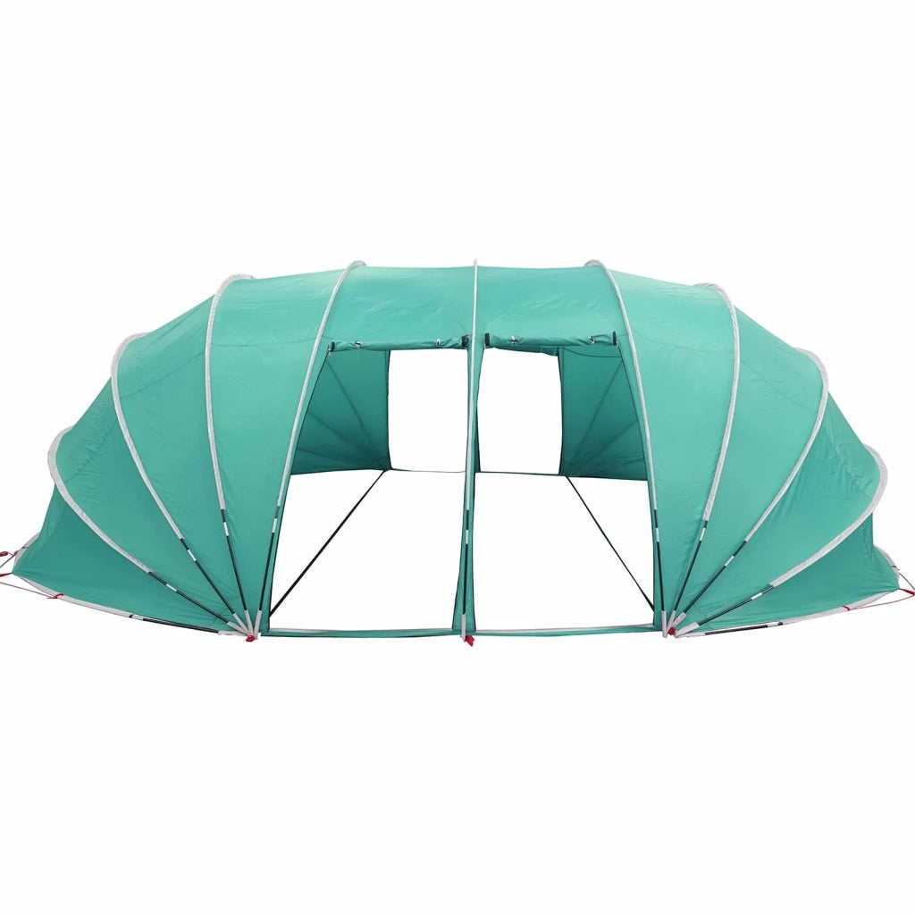Tenda da piscina a cupola Blu 640 x 432 x 205 cm