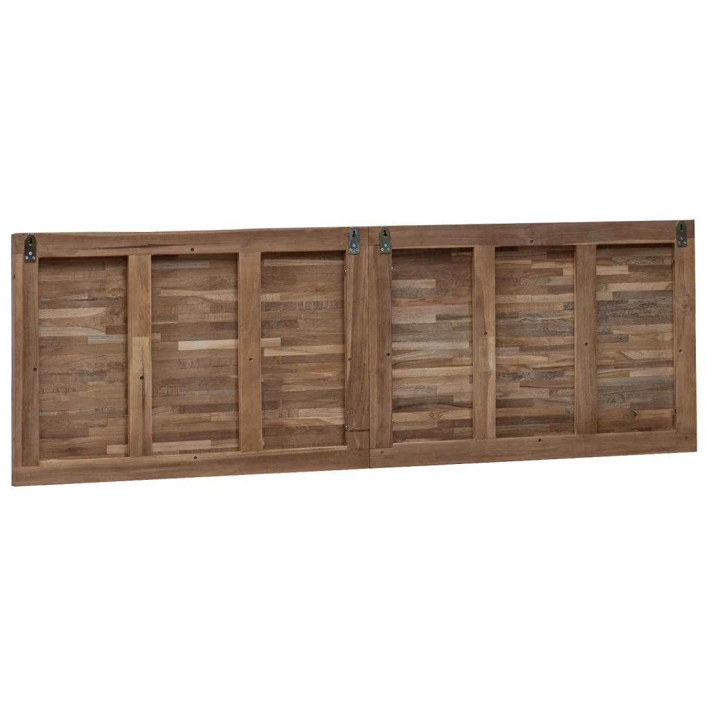 Testiera | Testata Naturale Legno di teak solido