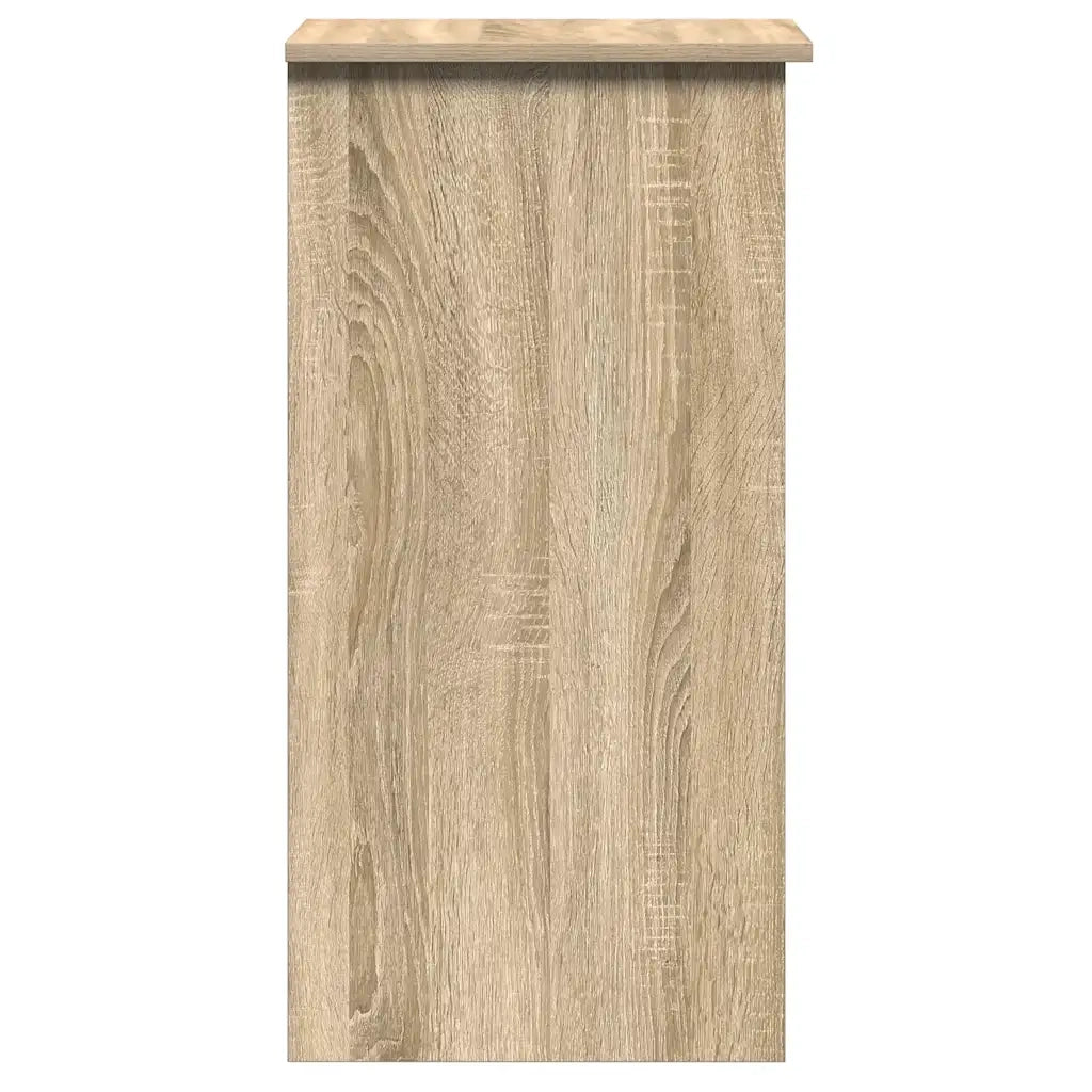 Scrivania e Ripiani Rovere Sonoma 84x40x78 cm Legno Multistrato 860447