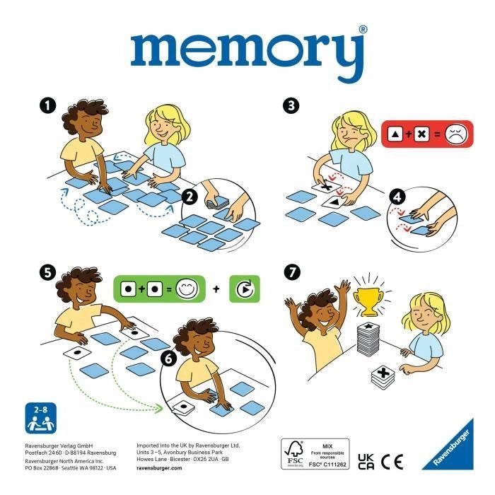 Grand Memory - Super Mario -400556209255 - Ravensburger