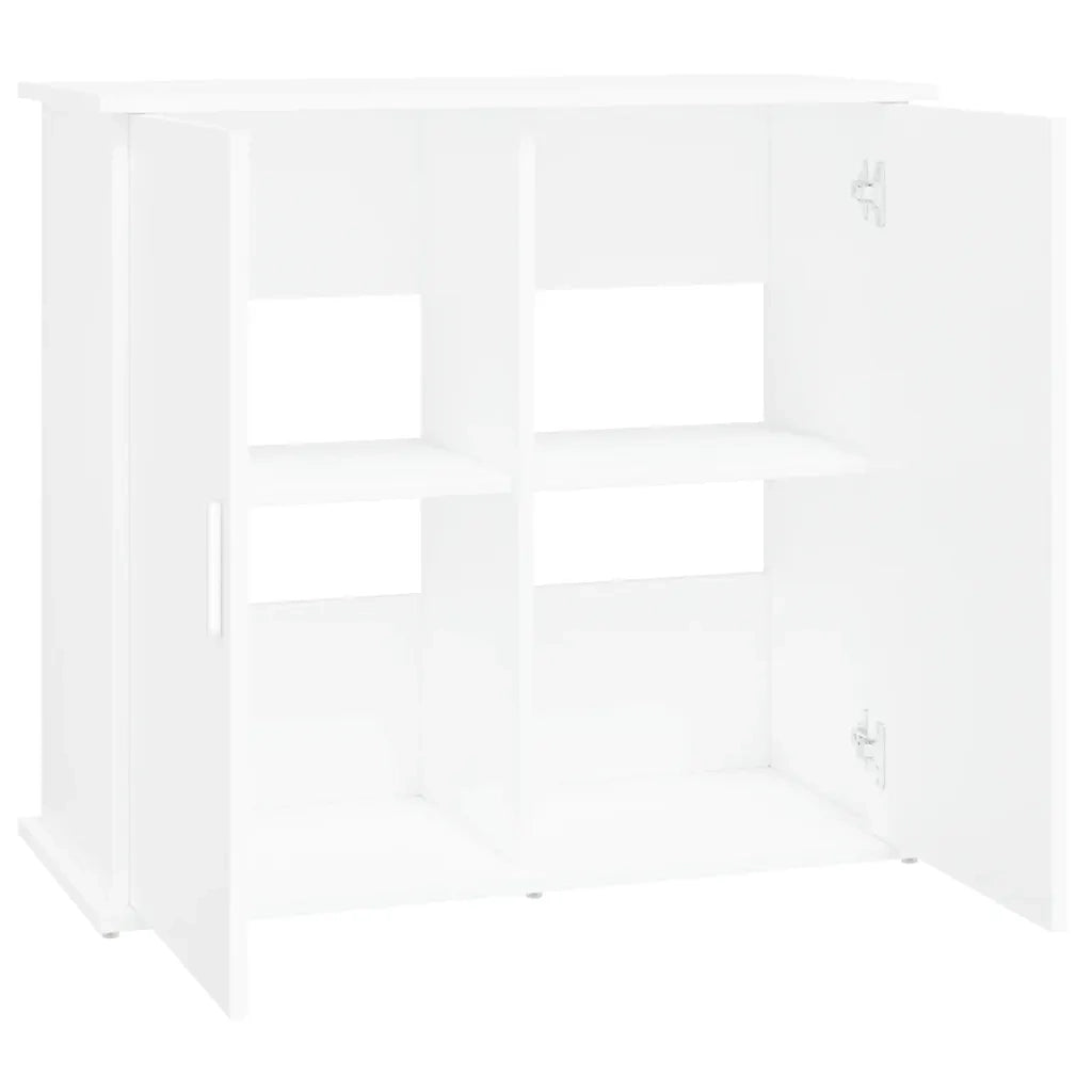 Supporto per Acquario Bianco 81x36x73 cm in Legno Multistrato CFW2447298