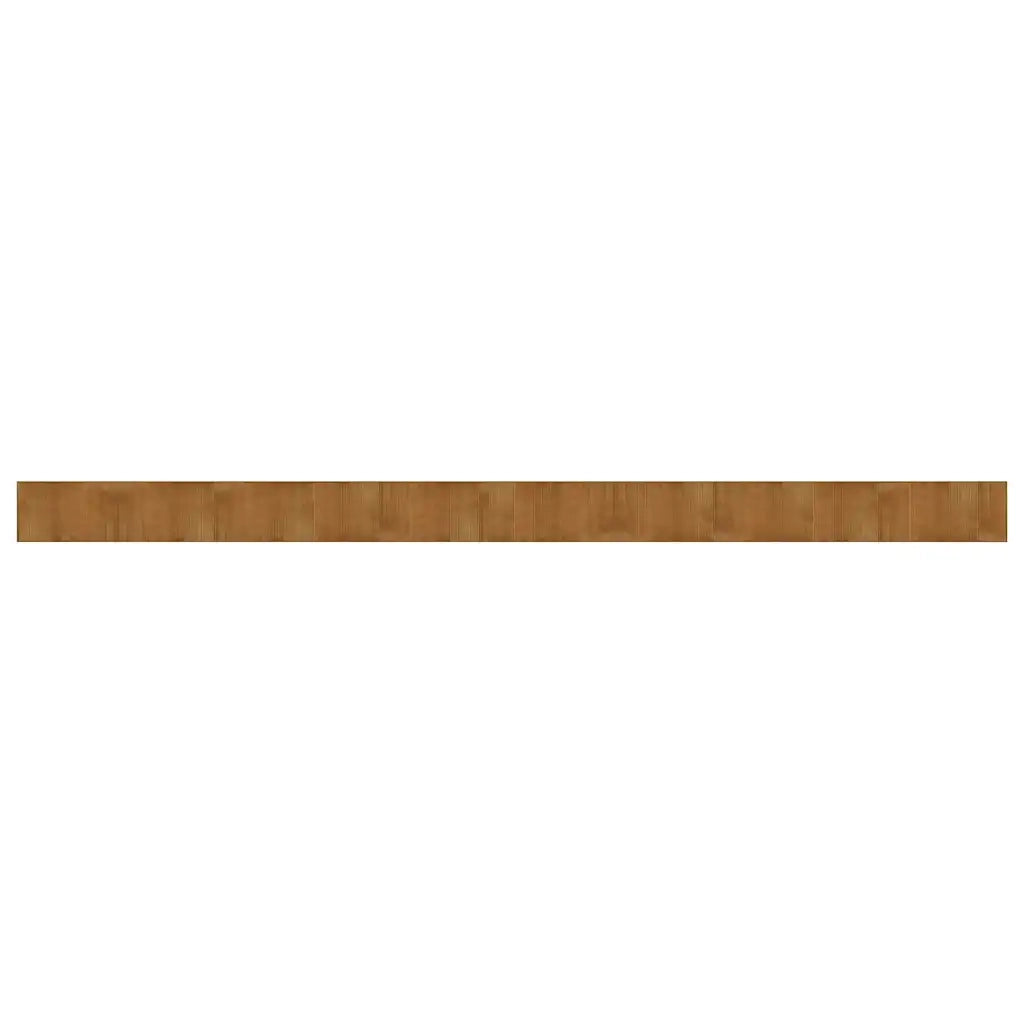 Tappeto Rettangolare Marrone 60x1000 cm in BambÃ¹