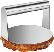 Fornello a Fiamma per Smash Burger in Acciaio Inossidabile 55 Pollici - Fornello a Fiamma Ronde per Smash Burger - Accessori per BBQ per Fornello a Fiamma a Piastra Piana per Smash Burger