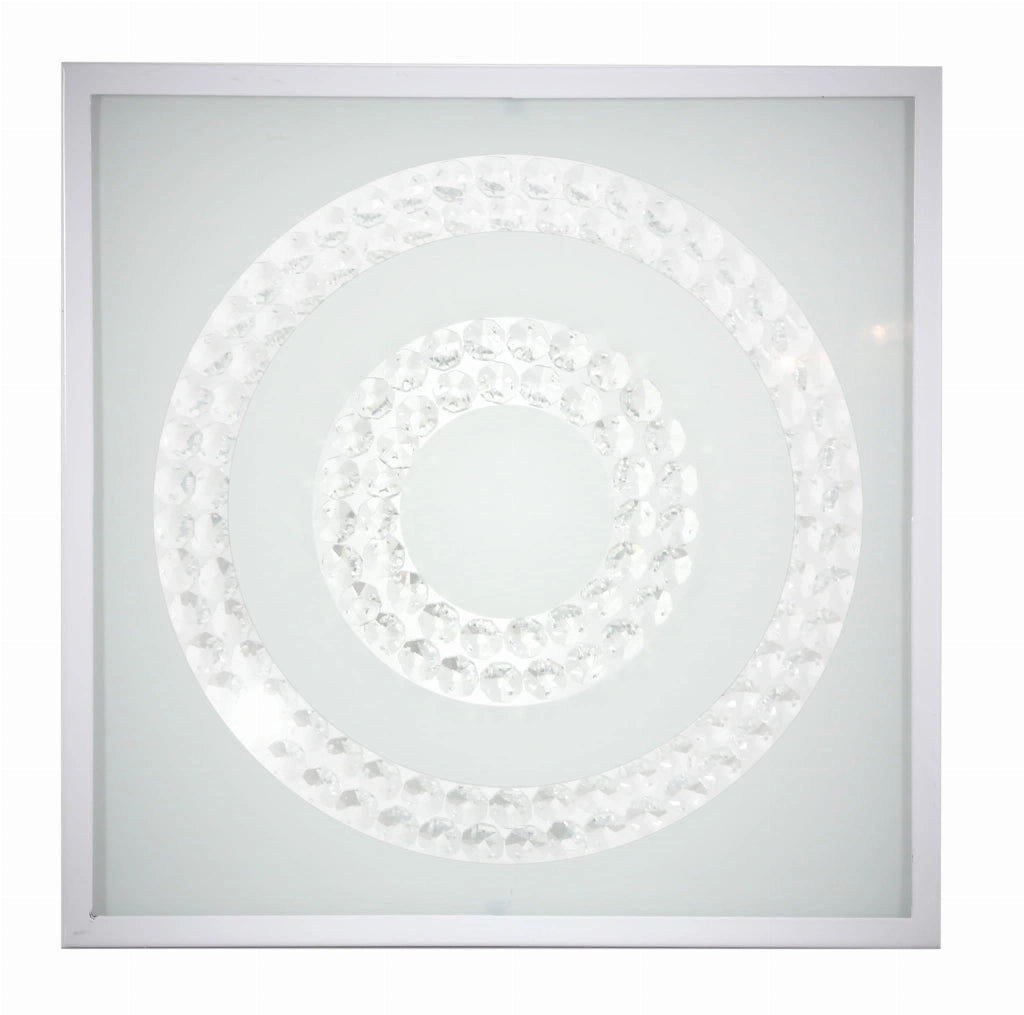 Plafoniera Candellux LUX 10-64493 LED 16W 4000K 29x29 bianca