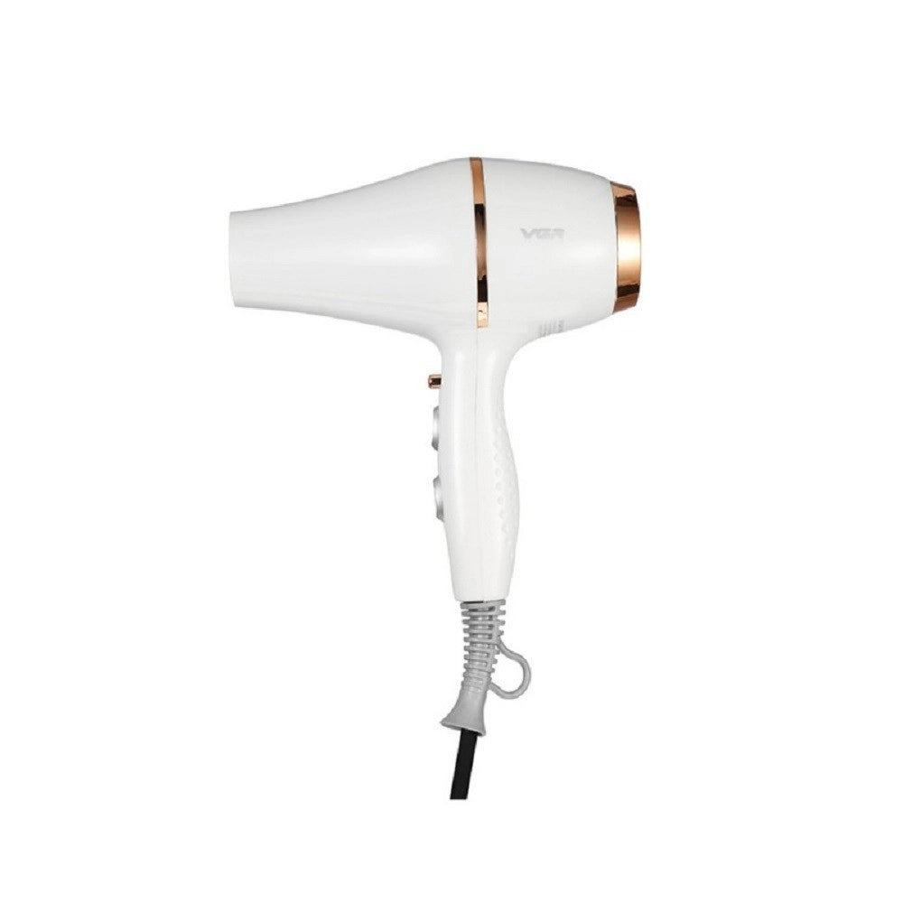 Trade Shop - Asciugacapelli Phon Professionale Ionico 2200 W Parrucchiere Barbiere Vgr V-414 -