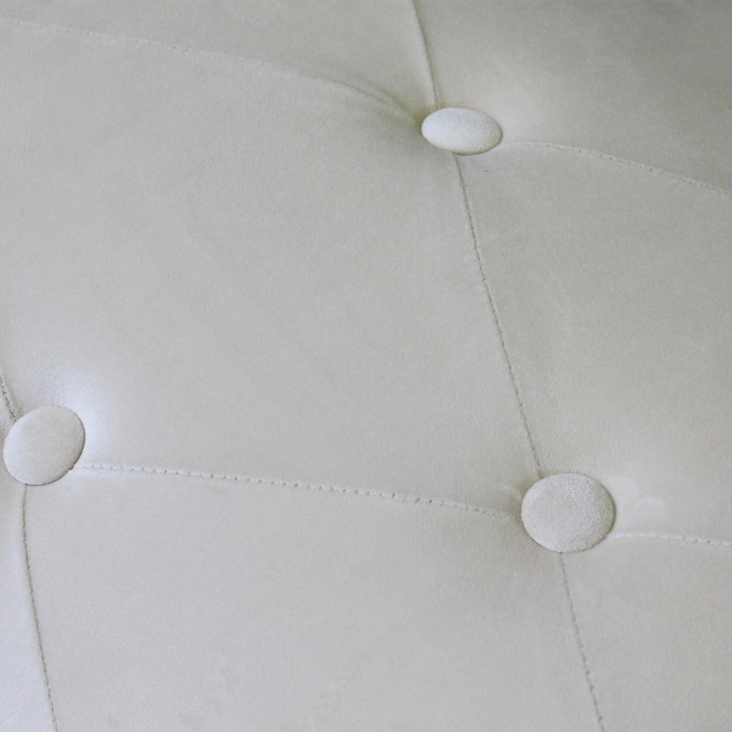 Pouf contenitore rotondo in velluto -  PASCAL