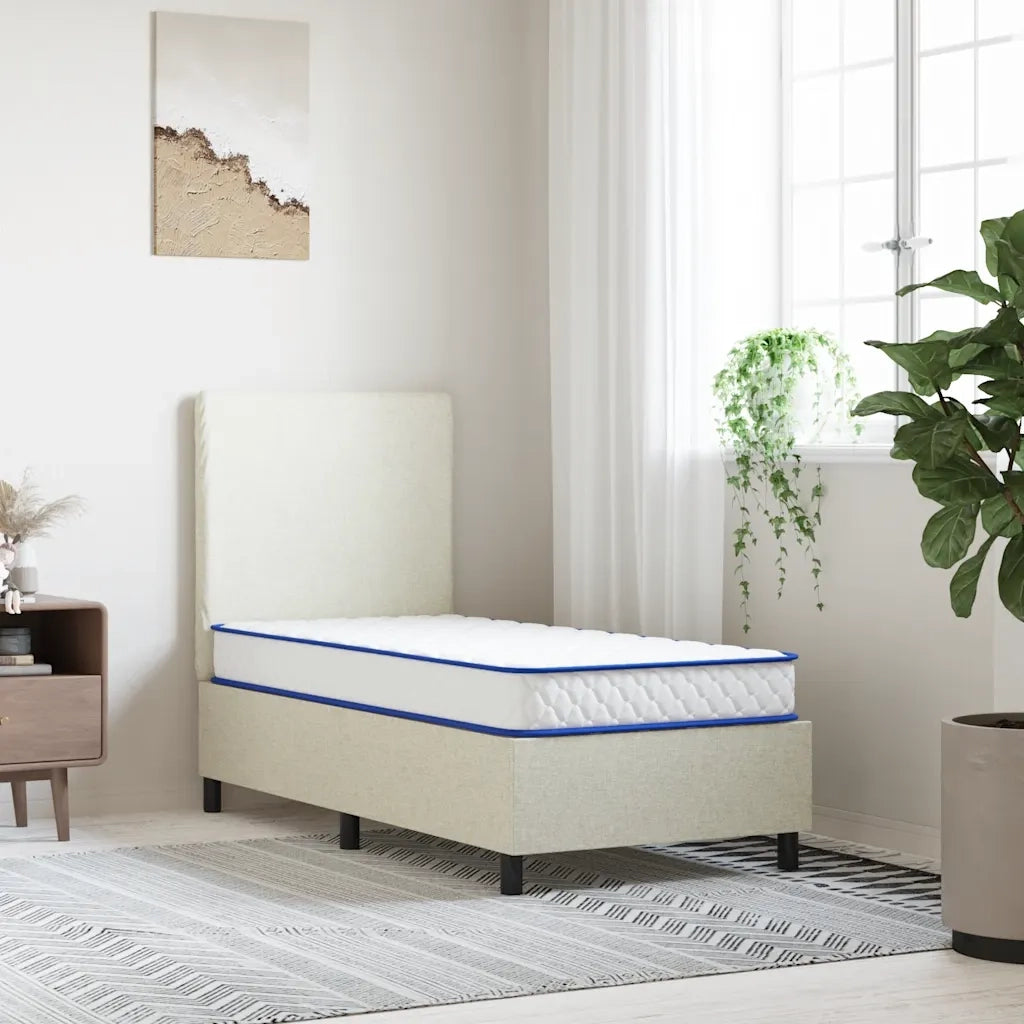 Materasso Viscoelastico-Materasso per Letto Bianco 80x160x17 cm Morbido
