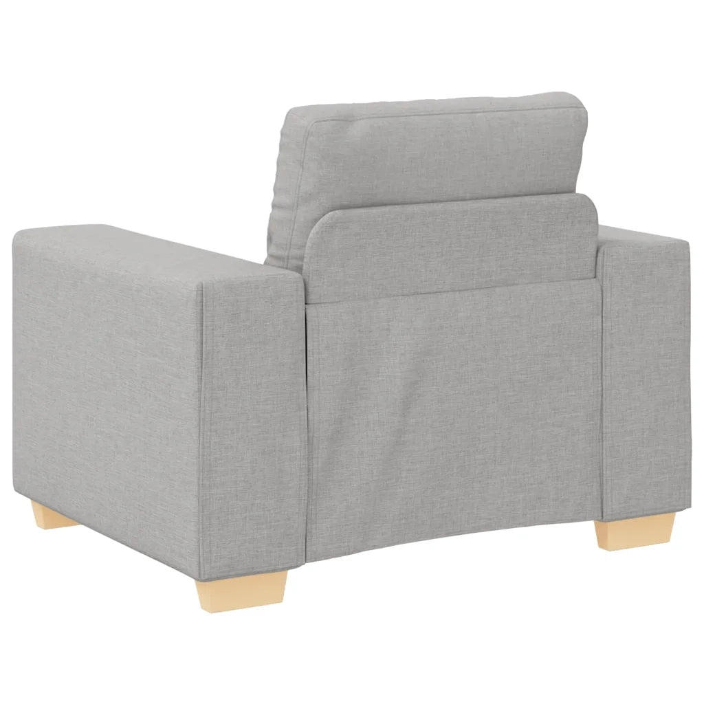 Divano Sedia Grigio Nuvola 100x78x80 cm in Tessuto 4105066