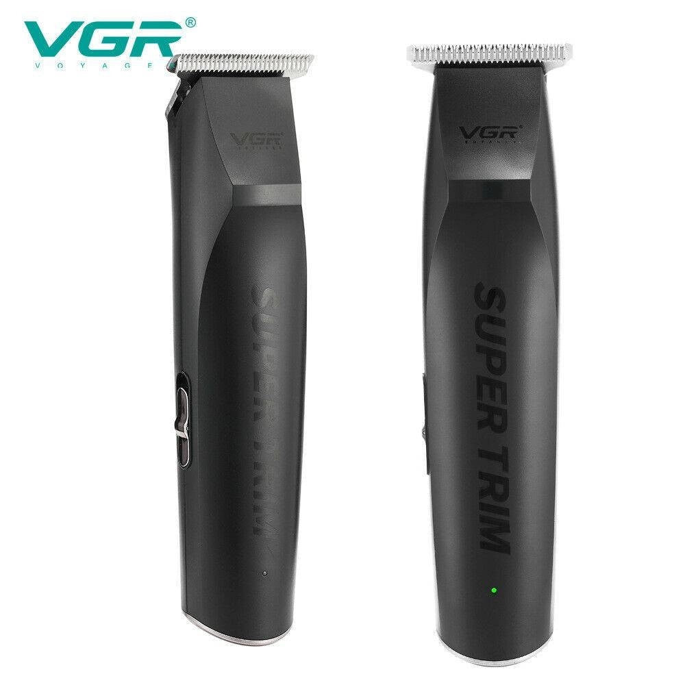 Trade Shop - Trimmer Regolabarba Elettrico Professionale Ricaricabile Vgr V-229 Senza Fili -