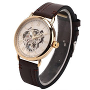 Orologio da Polso Uomo Semi-automatizzato - Struttura a Cassetta - Resistenze Acquatiche - Acciaio Inossidabile - Orologio Meccanico - Stile Moderno - Orologio Meccanico