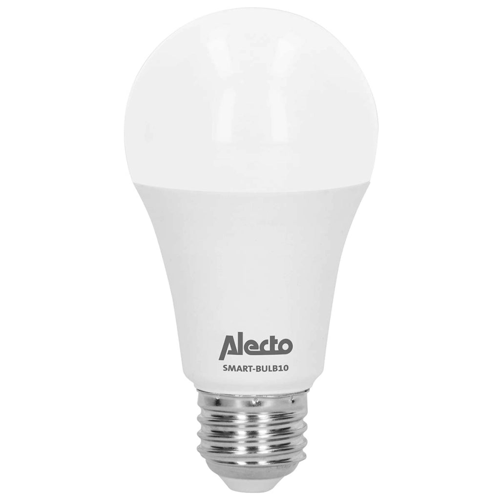 SMART-BULB10 Lampadina LED a colori connessa con Wi-Fi Bianco Alecto