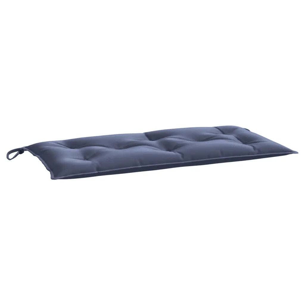 Cuscino Panca Giardino Blu Marino 110x50x7 cm in Tessuto Oxford
