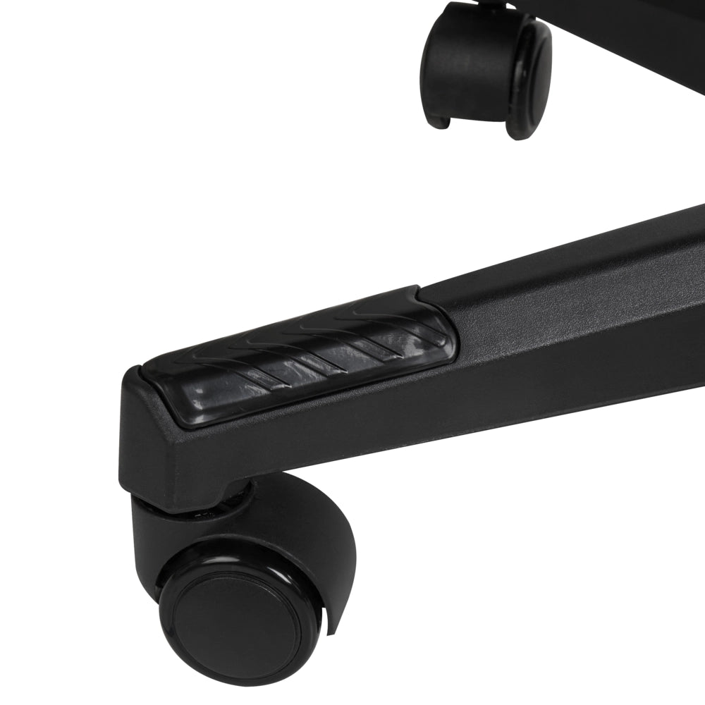 Sedia da ufficio ergonomica in tessuto con braccioli regolabili di colore nero poltrona gaming stile moderno