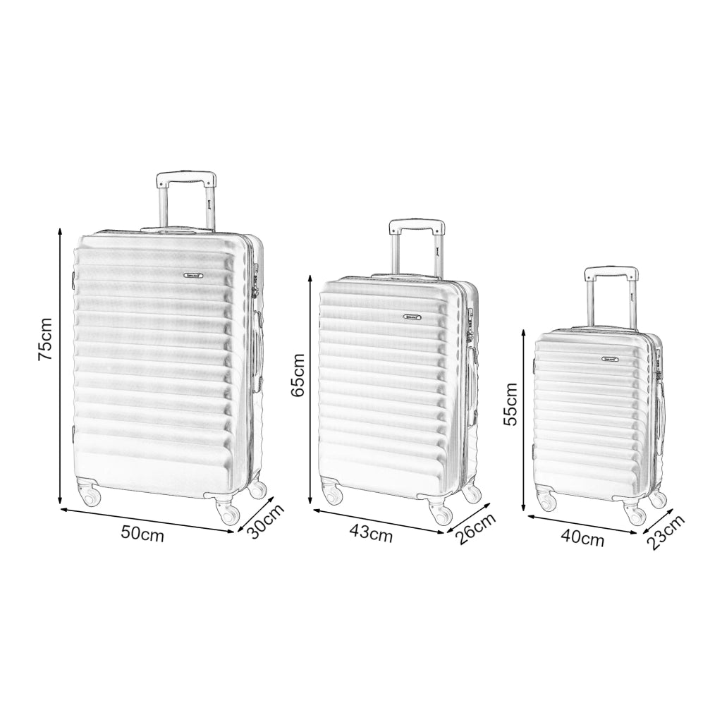 Set di 3 valigie in ABS blu 03_0010633