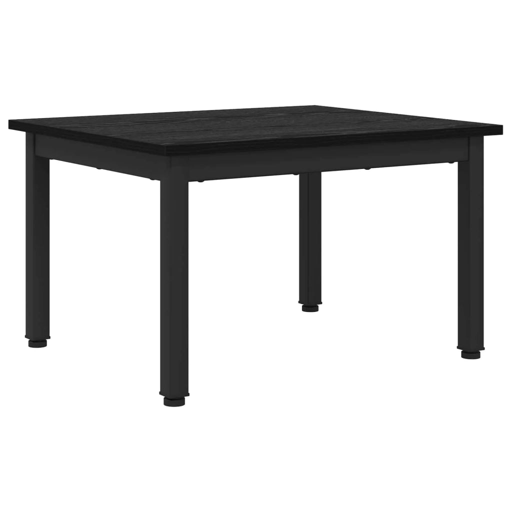 Tavolino da salotto Rovere Nero 60 x 50 x 36 cm