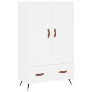 Credenza | Madia | Buffet da pranzo | Armadio da pranzo Bianca 69,5x31x115 cm in Legno Multistrato