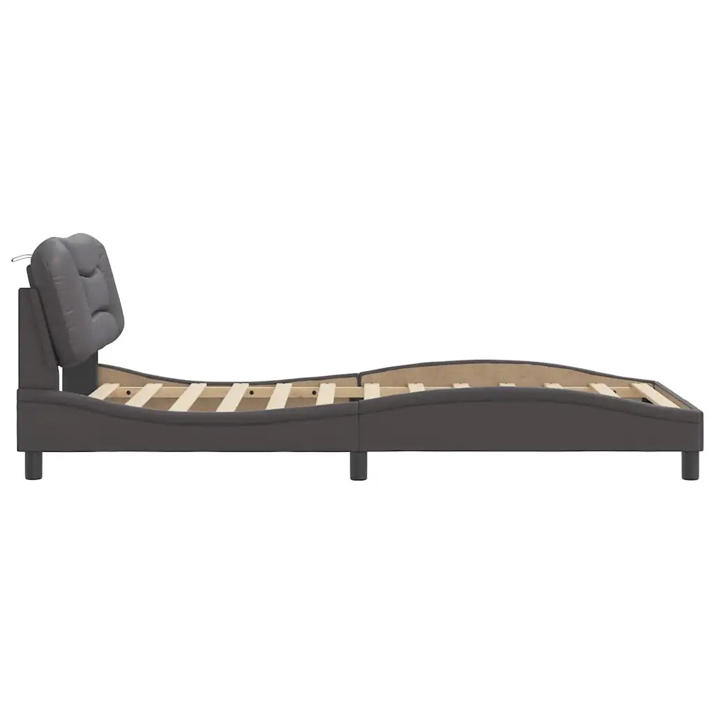Giroletto senza Materasso Hvar Crema 100x200 cm in Similpelle 3207984