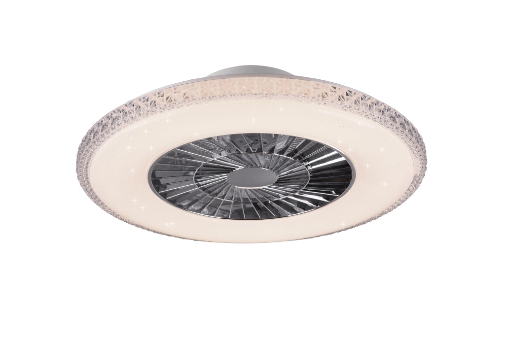 Plafoniera Ventilatore da Interno a led in Plastica