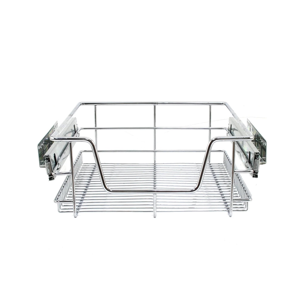 Tirare Fuori Cestini in Acciaio da Cucina Cestelli Organizzazione Credenza da 40cm