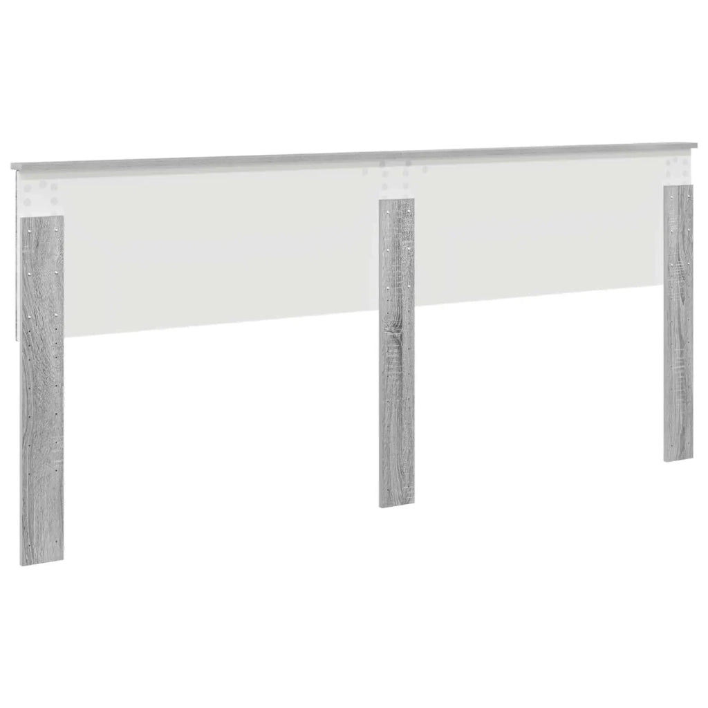 Testiera Grigio Sonoma Legno multistrato 888381