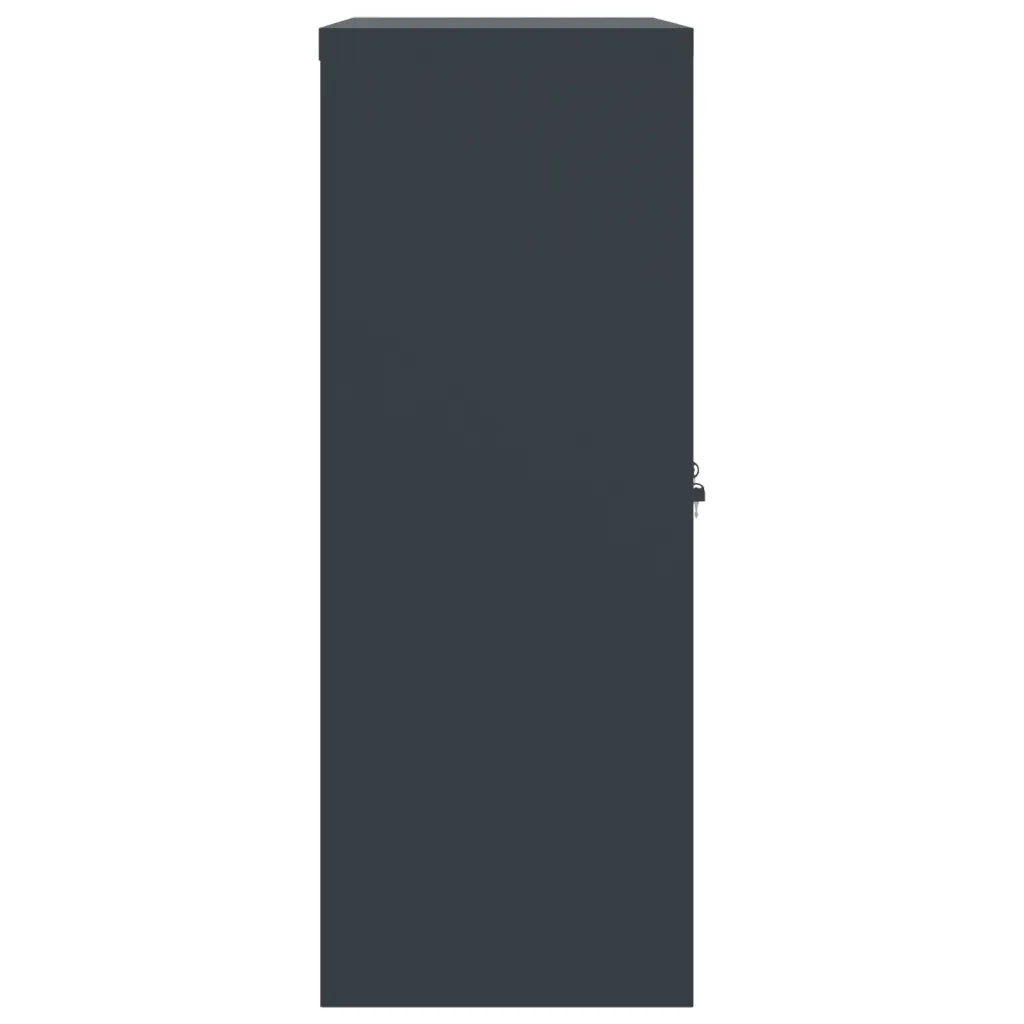 Armadio Classificatore Antracite 90x40x105 cm in Acciaio