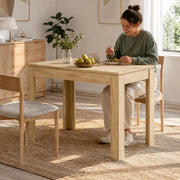 Dining Table Sonoma Oak 120x60x76 Cm Wood Composite