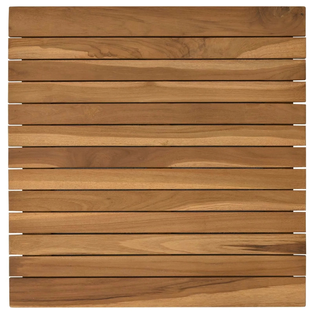 Piano del tavolo 50 x 50 x 3,5 cm Quadrato Legno di teak solido 42033144