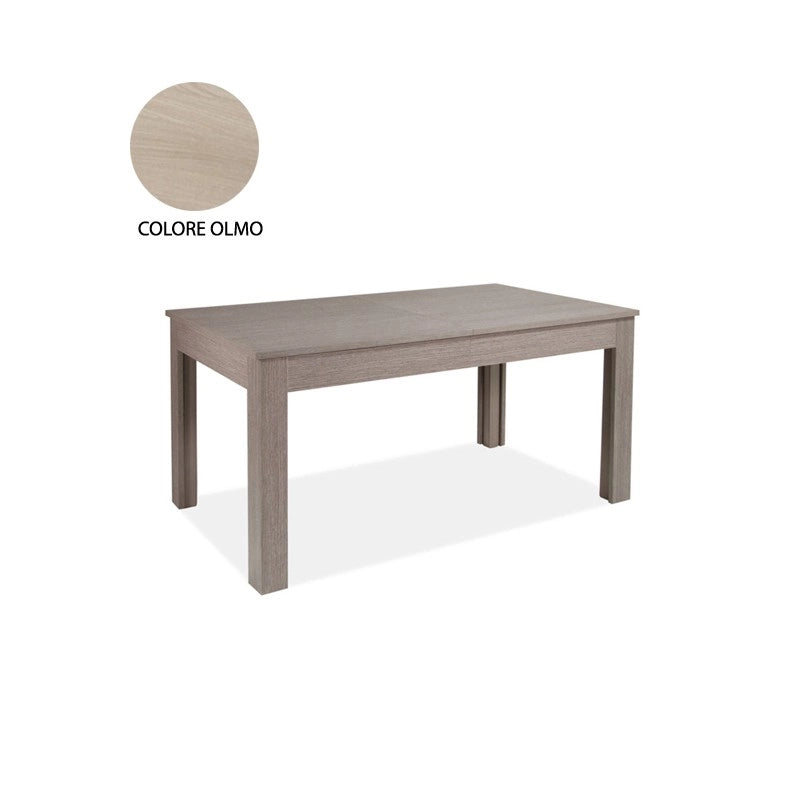 Tavolo allungabile in legno nobilitato colore olmo 160-320x90 cm