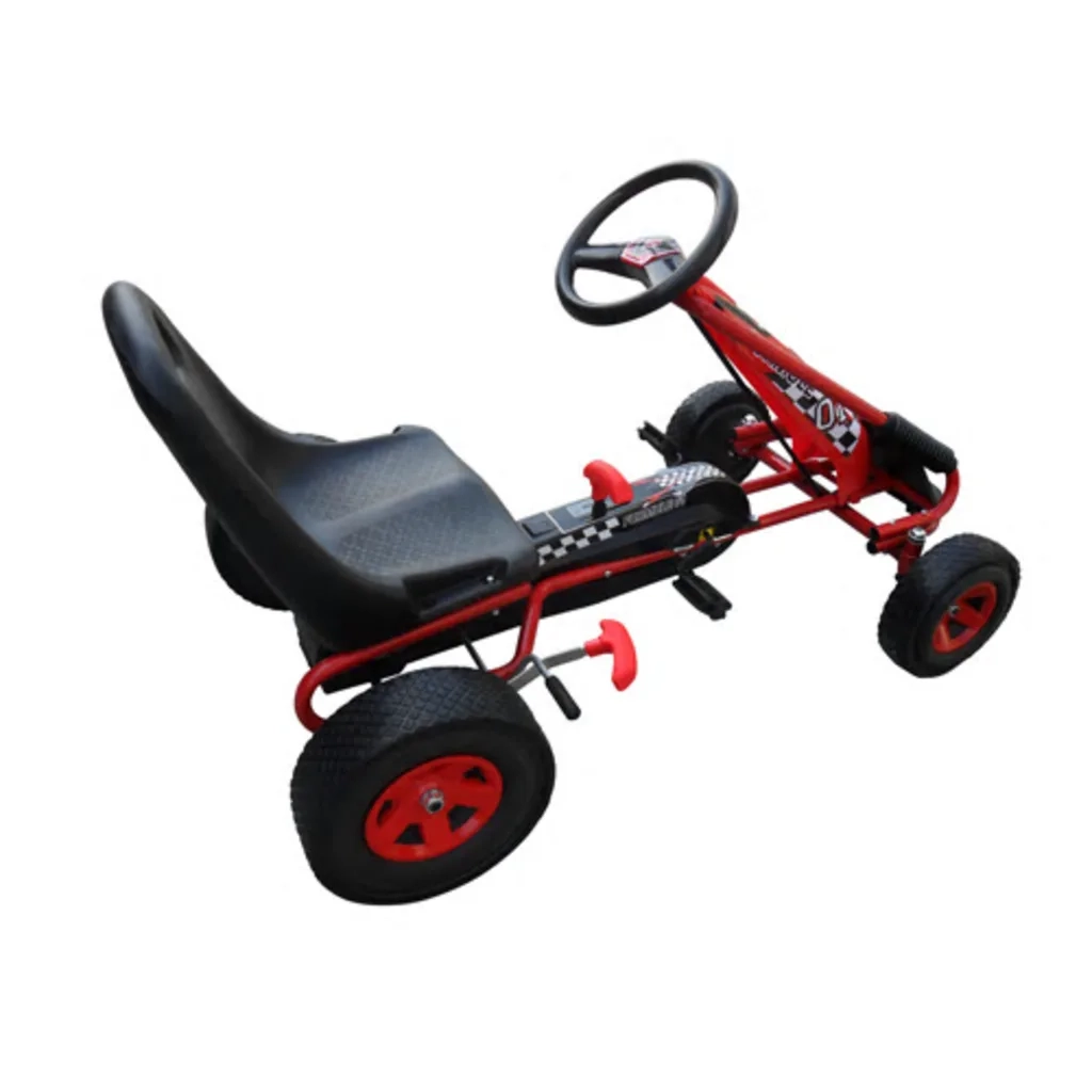 Go-kart a pedali per bambini, sedile regolabile, rosso CFW7943559