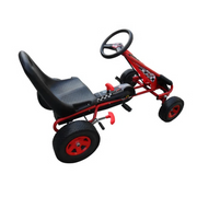 Go-kart a pedali per bambini, sedile regolabile, rosso CFW7943559