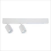Faretto soffitto doppio bianco LED 5W 2xGU10 Magnet Milagro