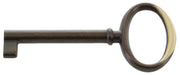 CHIAVE PER MOBILI 33706 34X73 MM BRONZO SFUMATO- METAL STYLE- 25,0 pz