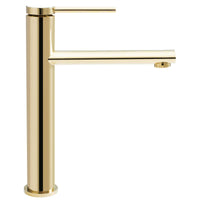 Rubinetto Da Lavabo Rea Oval Gold High