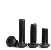 Viti a testa a bolla - Viti Inbus - Acciaio al carbonio 10,9 - 5 pezzi - M4 x 16 mm - Resistente alla corrosione - Viti a bolla con viti Inbus