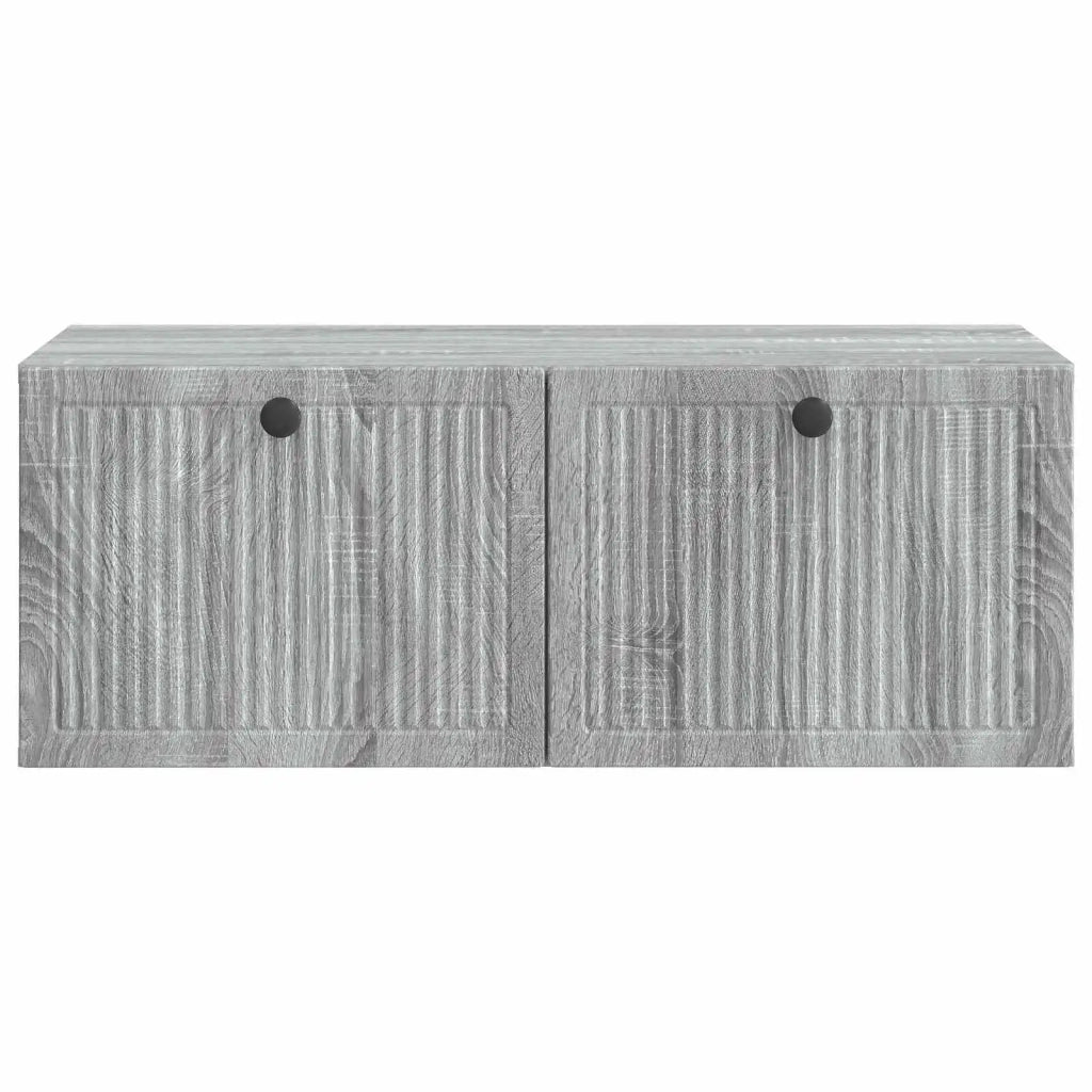 Mobile Porta TV da Muro Grigio Sonoma 78,5 x 41 x 30 cm