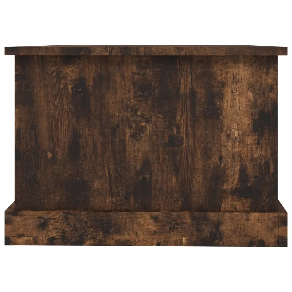 Tavolino da Salotto-Tavolino da soggiorno-Tavolo Rovere Fumo 90x50x35 cm Legno Multistrato