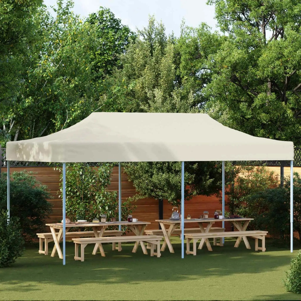 Tenda Party Crema 291 x 580 x 315 cm Tessuto Oxford 42023640