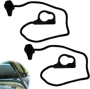 Cinture di fissaggio per bagagliaio auto 2 pezzi - cinture in nylon - accessori di sicurezza auto - resistenza alta - utilizzo universale - dispositivi di sicurezza auto