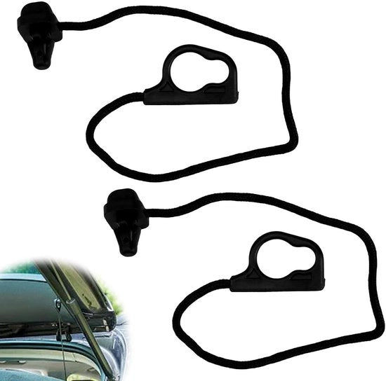 Cinture di fissaggio per bagagliaio auto 2 pezzi - cinture in nylon - accessori di sicurezza auto - resistenza alta - utilizzo universale - dispositivi di sicurezza auto